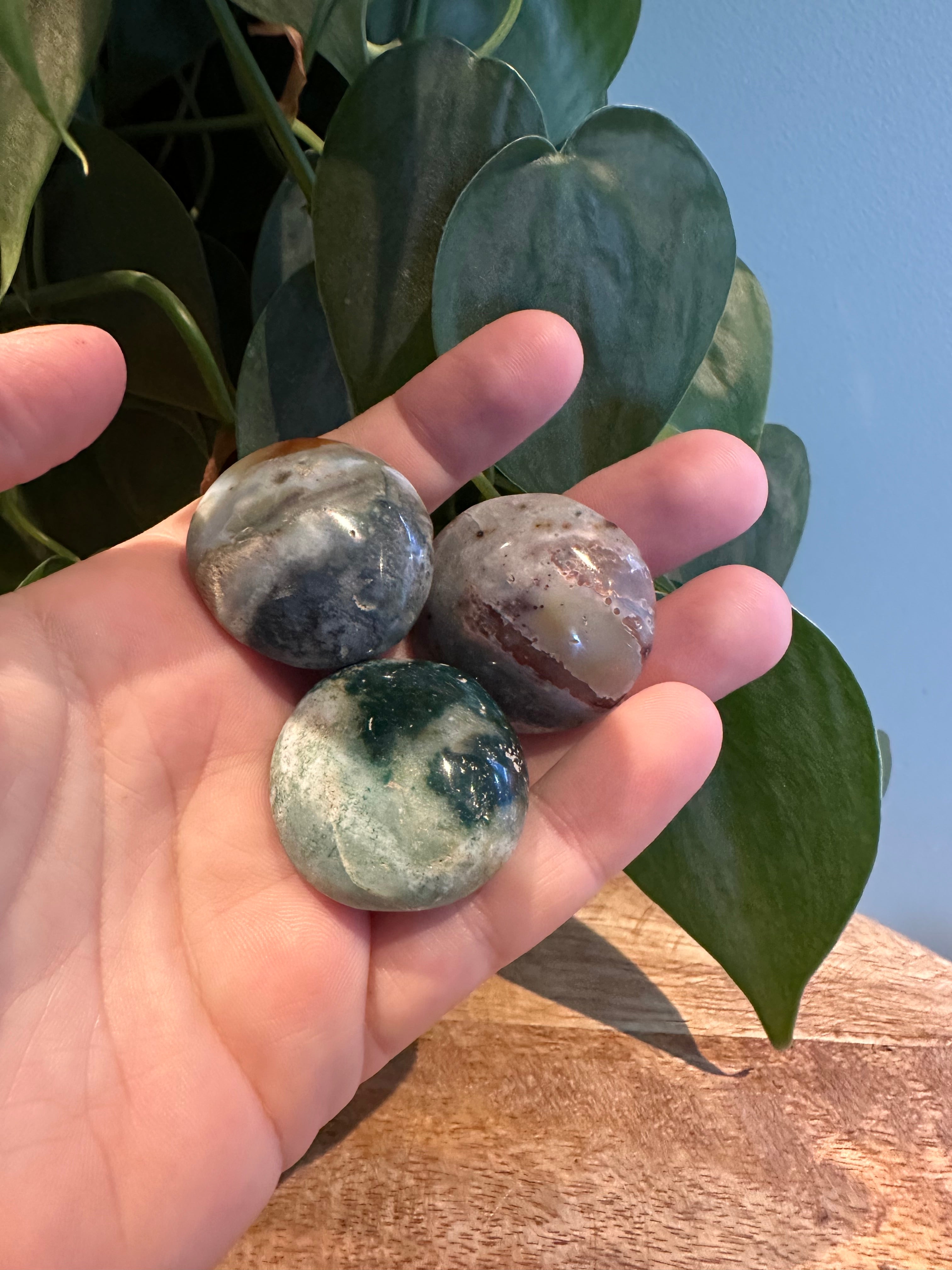 Oceaan Jaspis mini Palmsteen