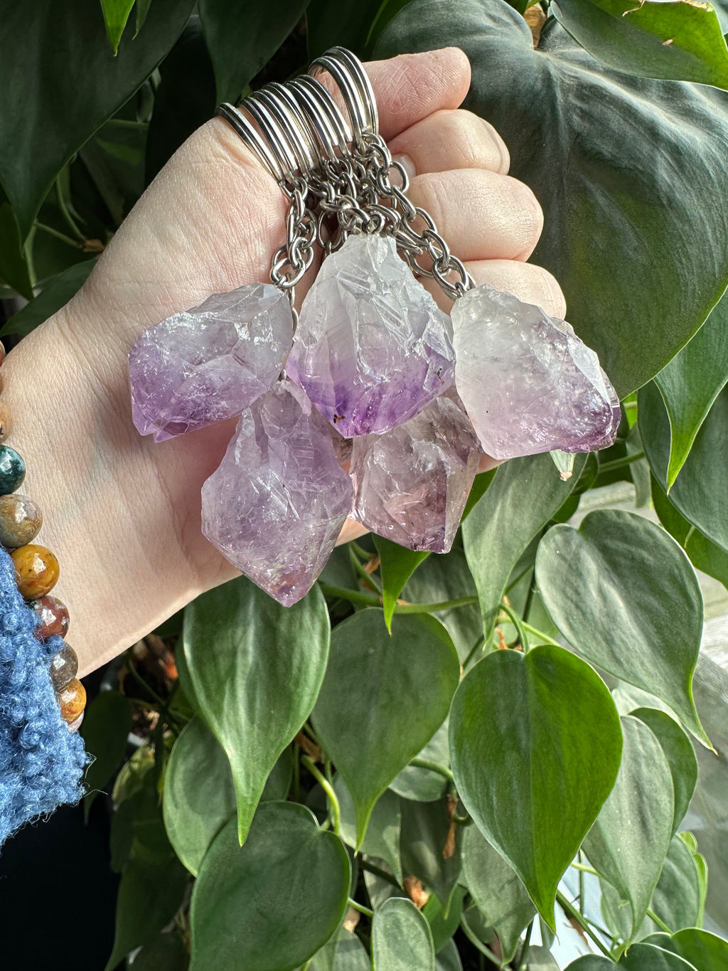 Amethist Sleutelhanger