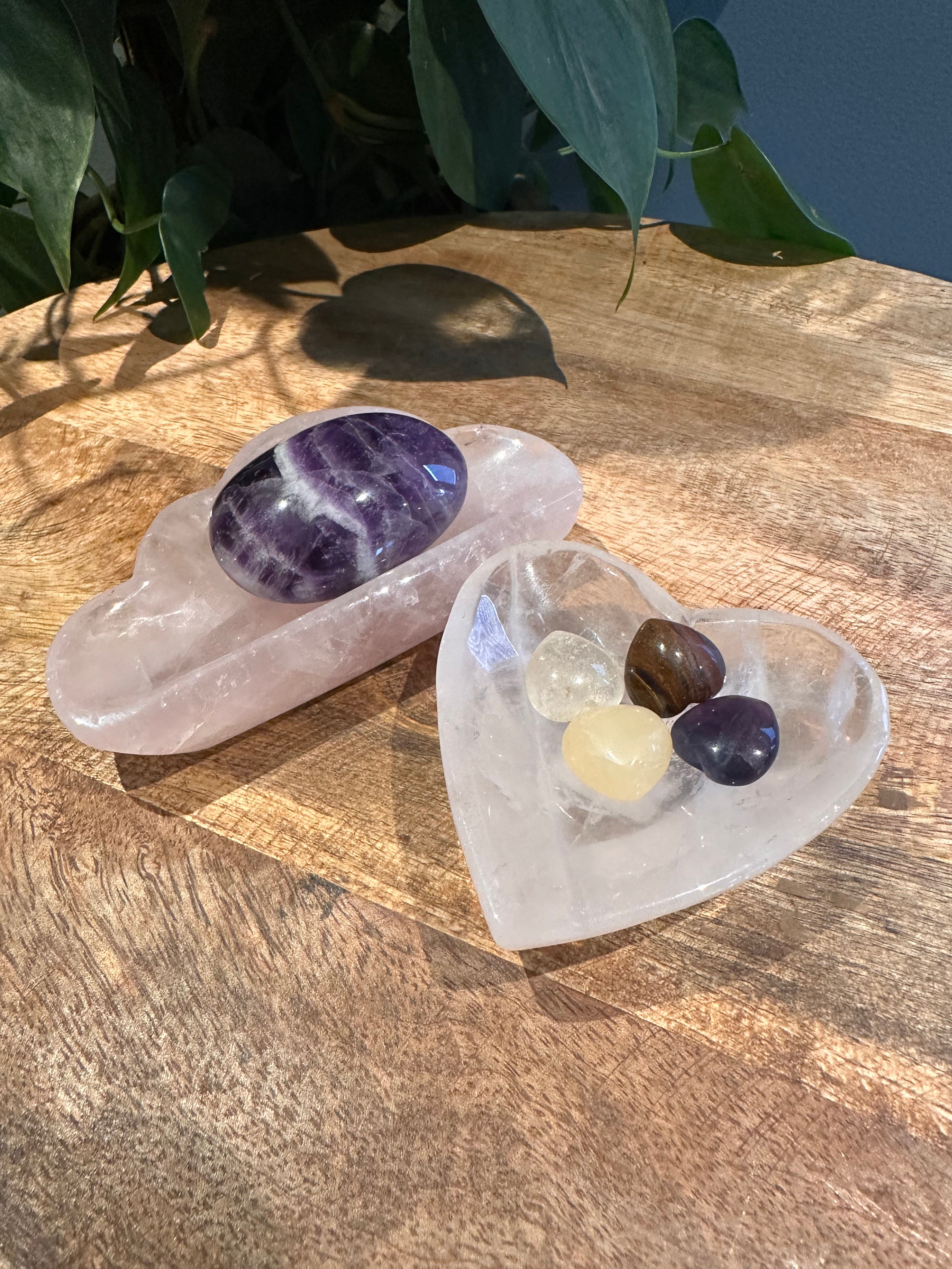 Rozenkwarts schaaltjes
