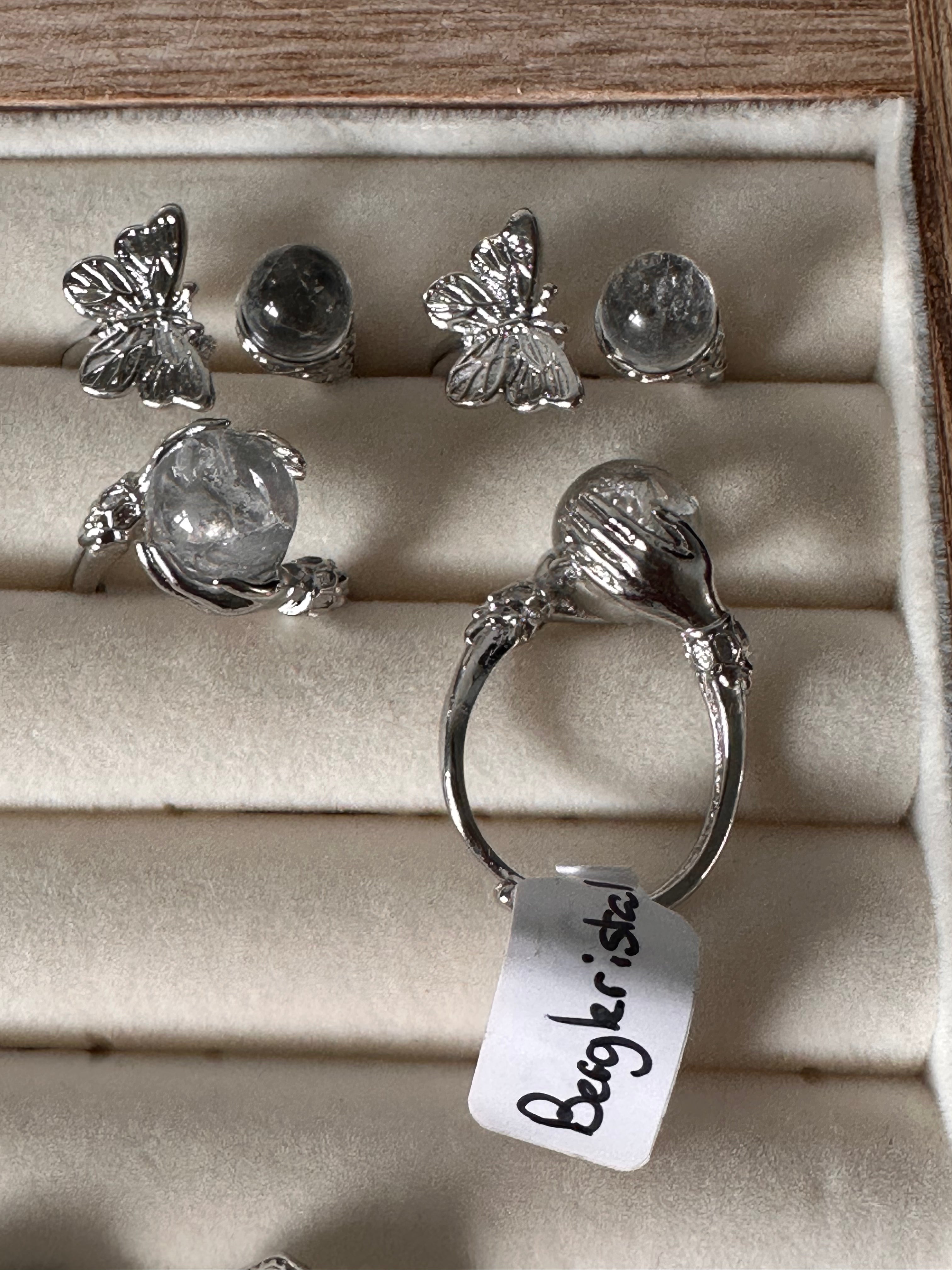 Bergkristal Ring