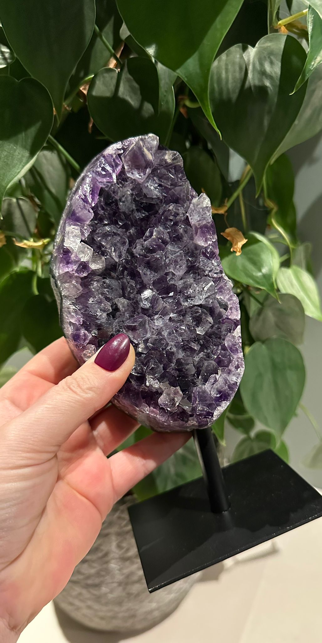 Amethist op Standaard #4