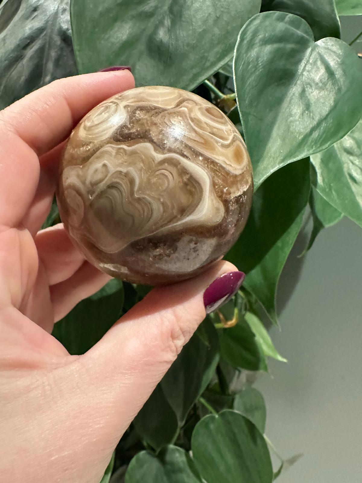 Chocolade Calciet sphere