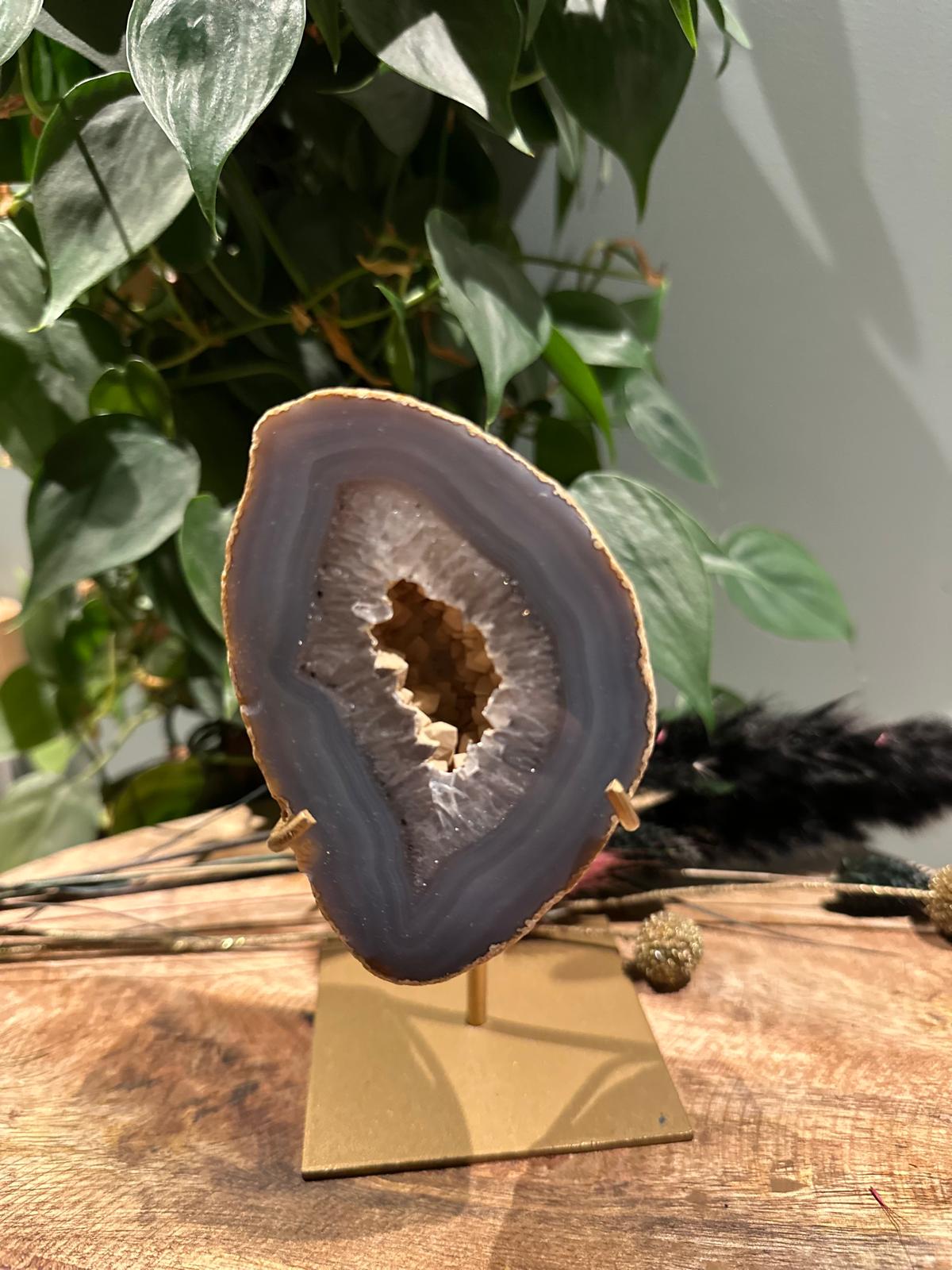 Agaat geode op Standaard #15