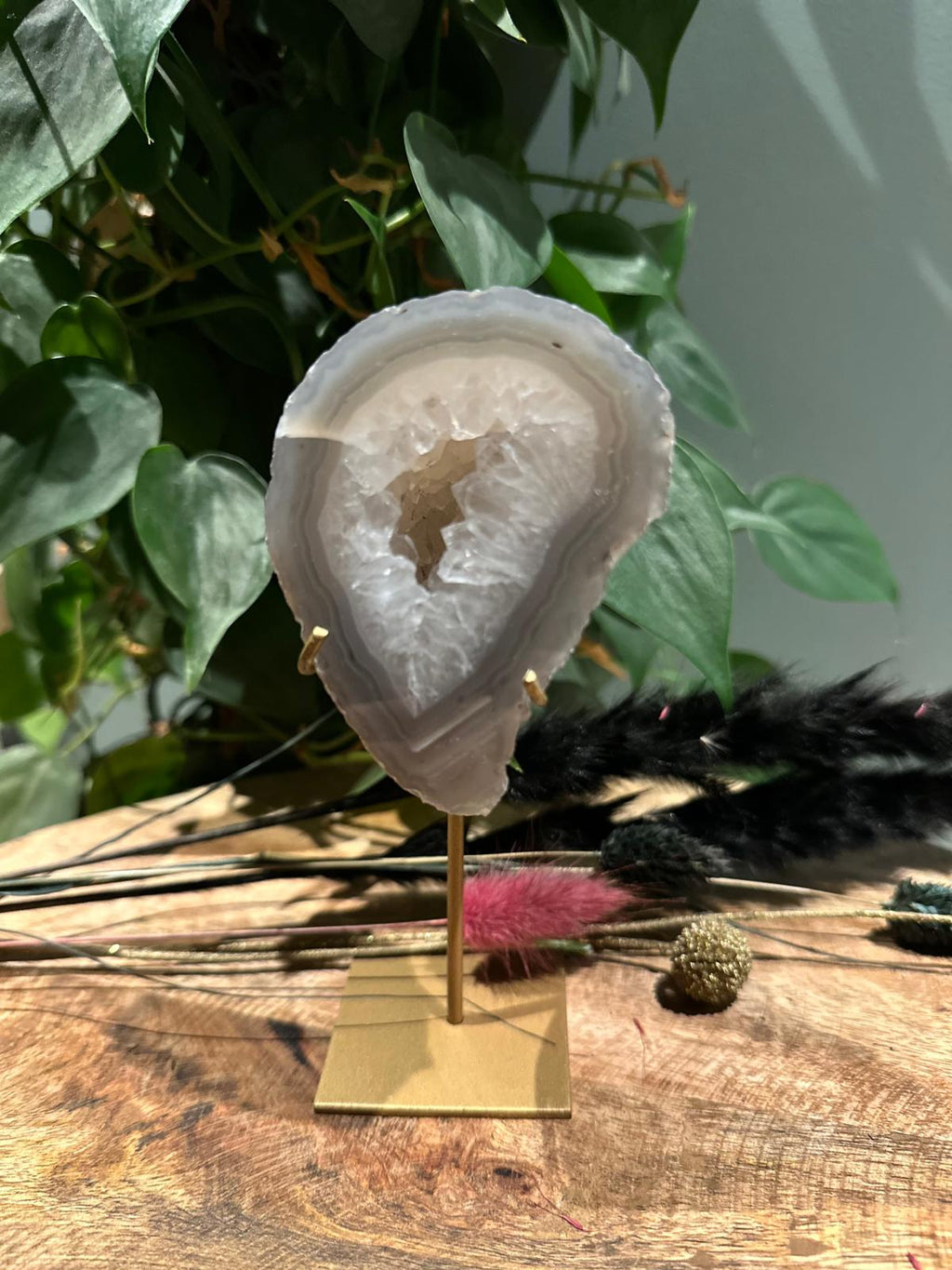 Agaat geode op Standaard #16