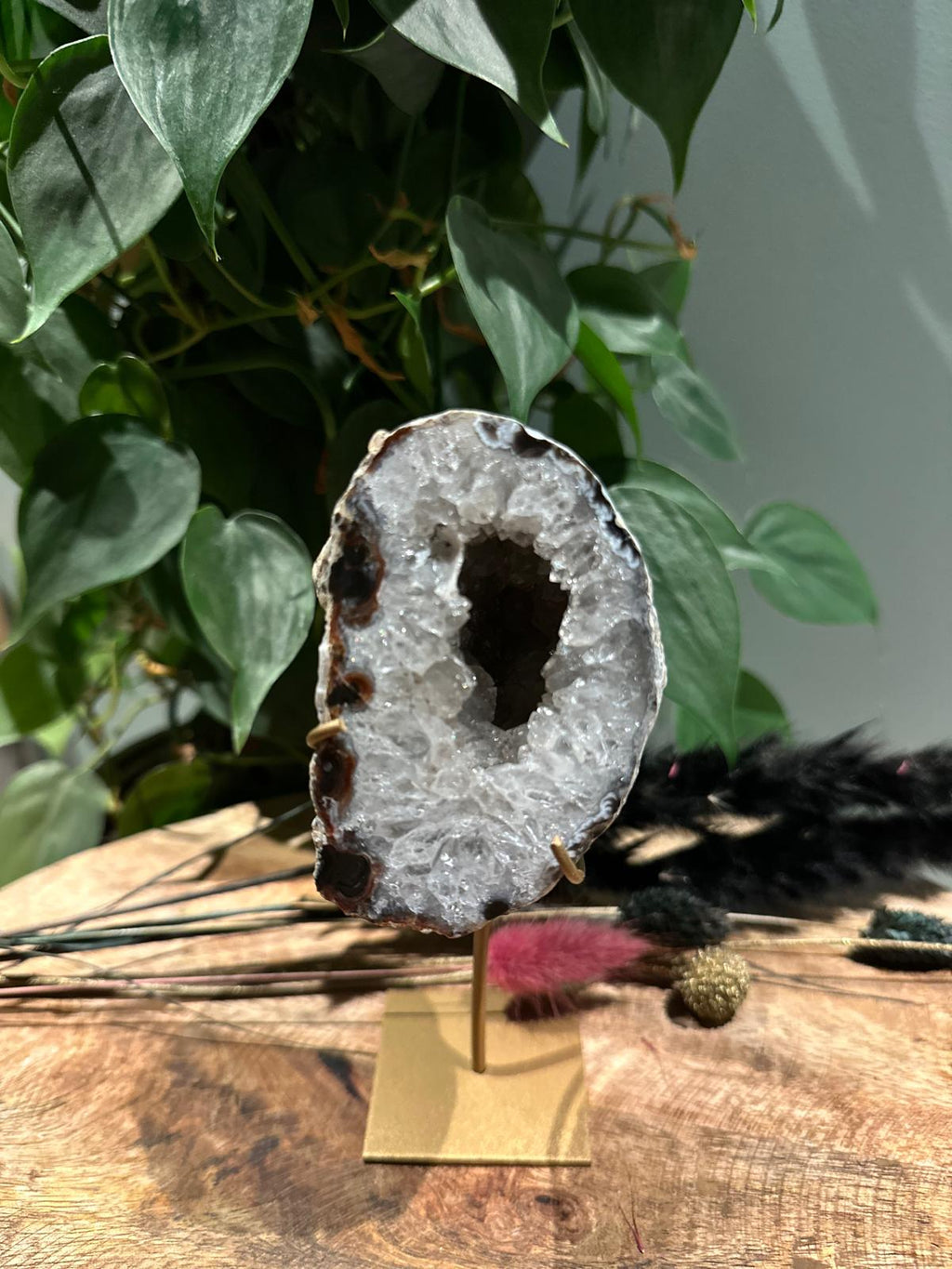 Agaat geode op Standaard #18