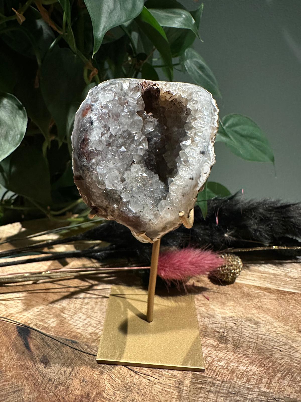 Agaat geode op Standaard #25