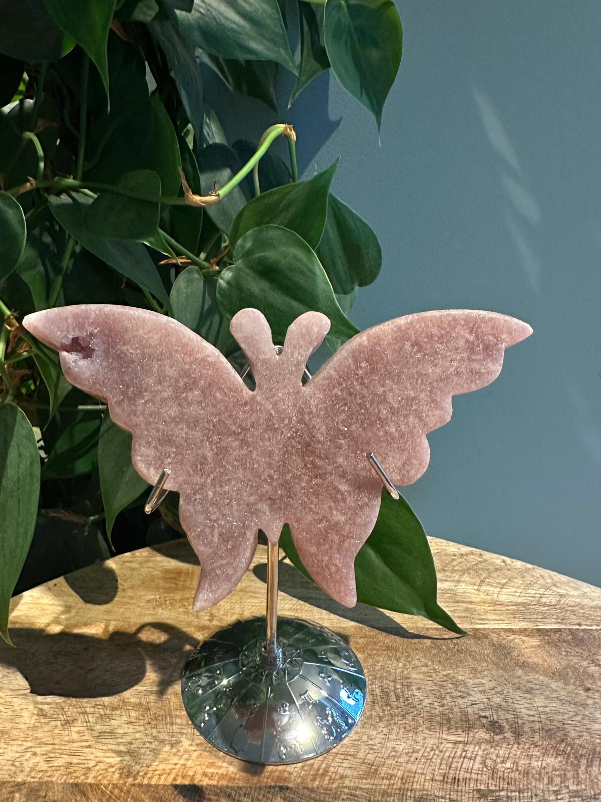 Roze Amethist Vlinder