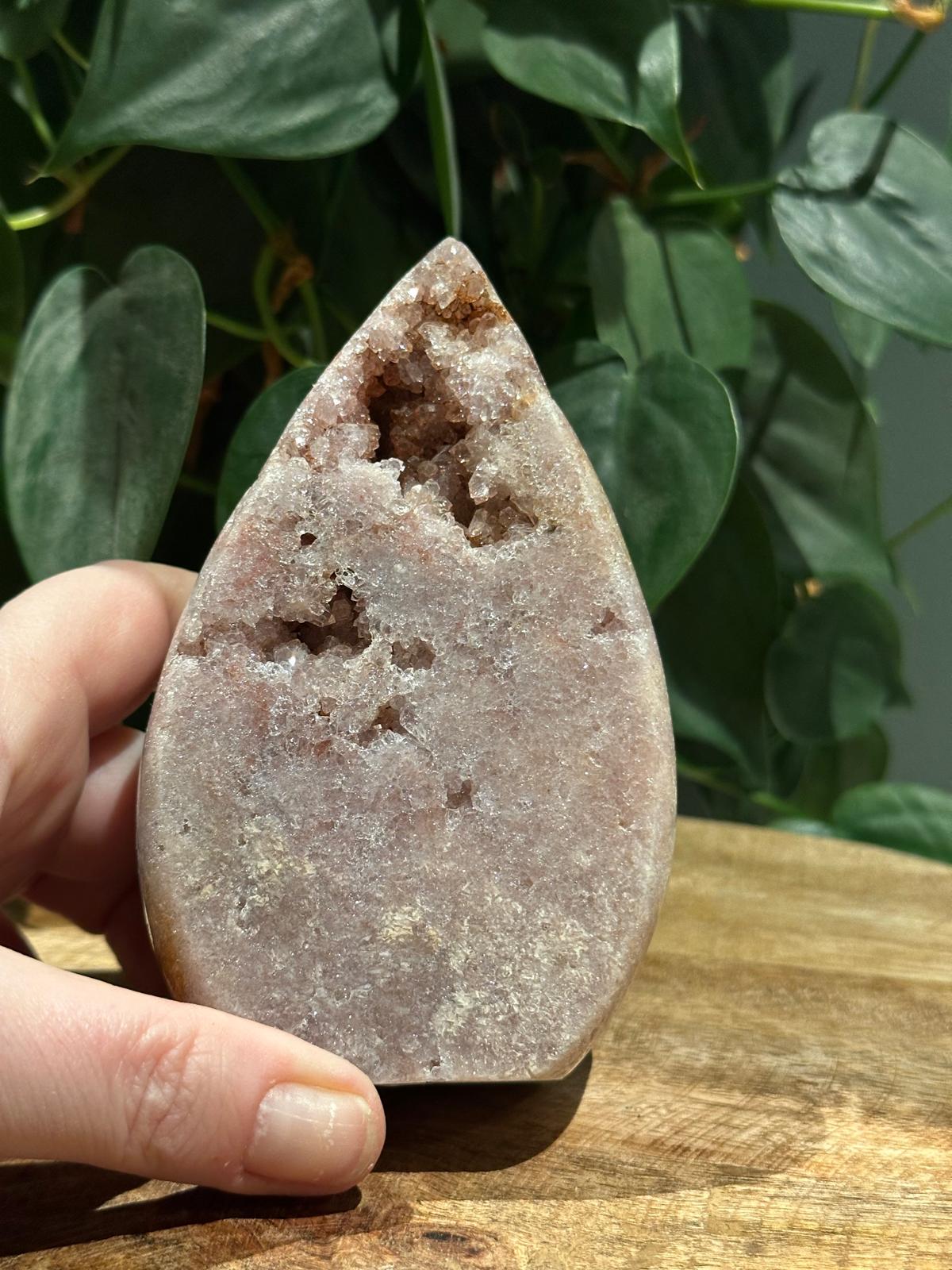 Roze amethist freeform