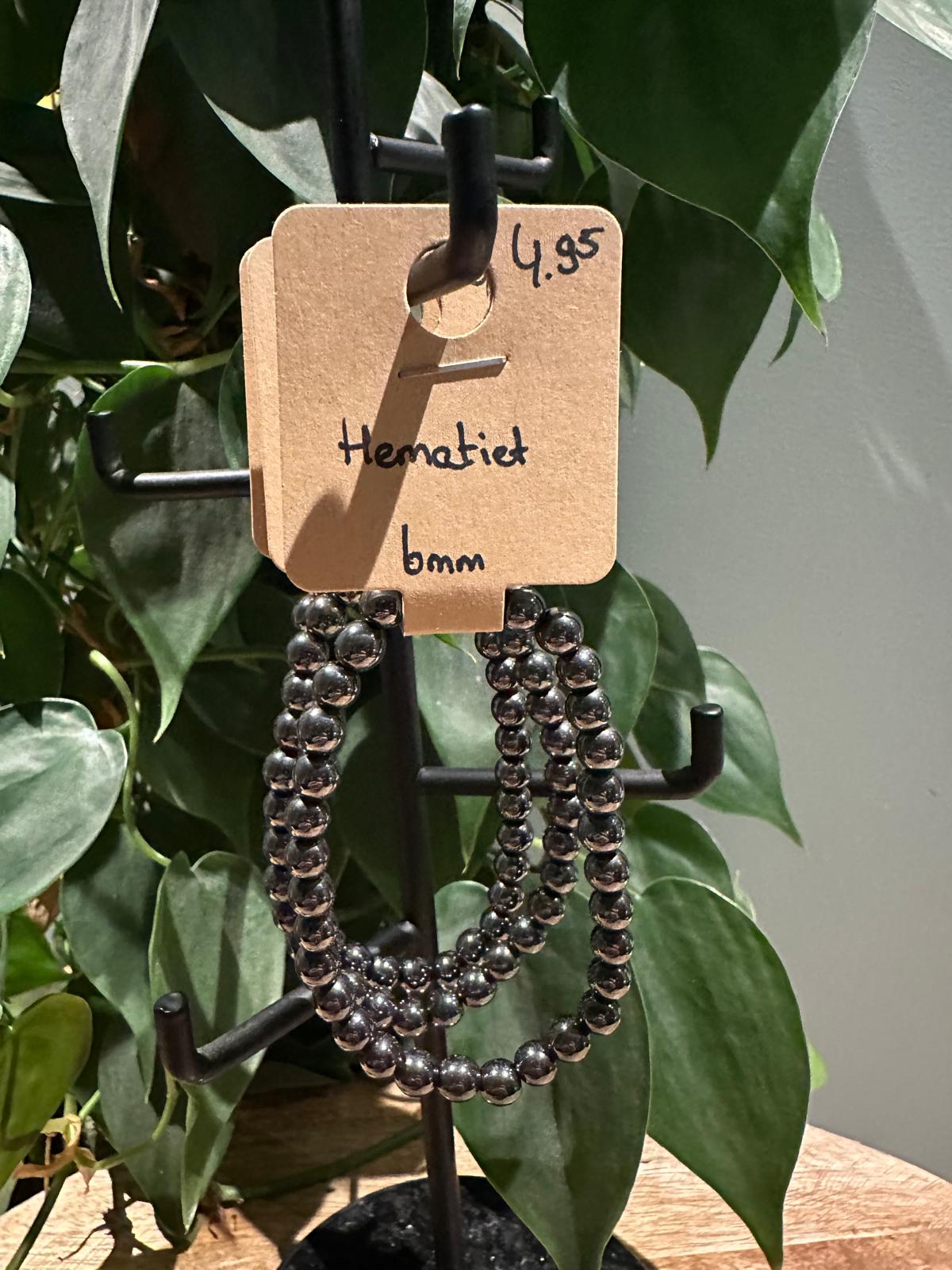 Hematiet 6mm