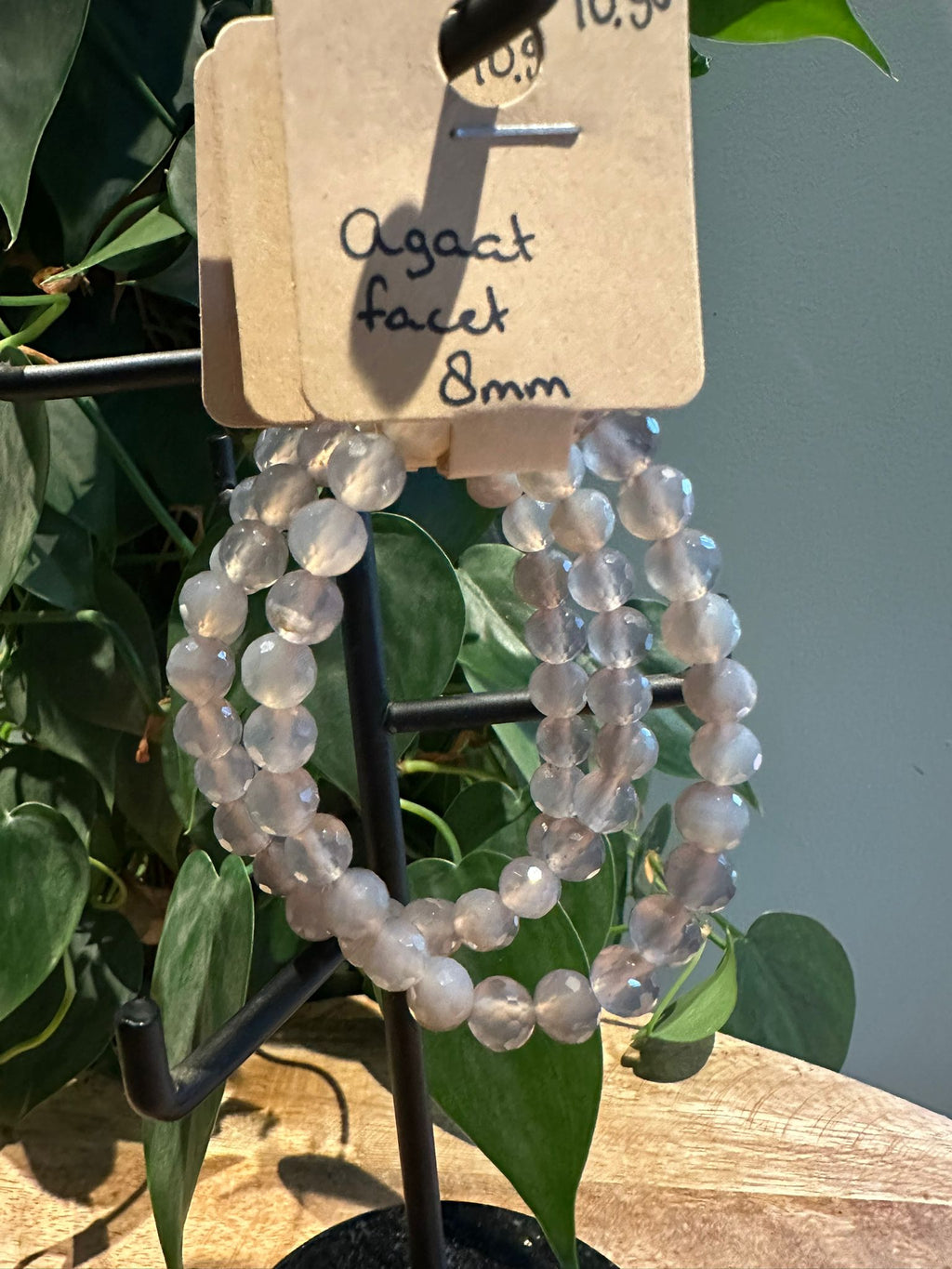 Agaat Armband 8mm facetgeslepen