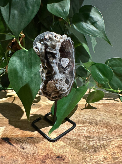 Agaat Geode op Standaard