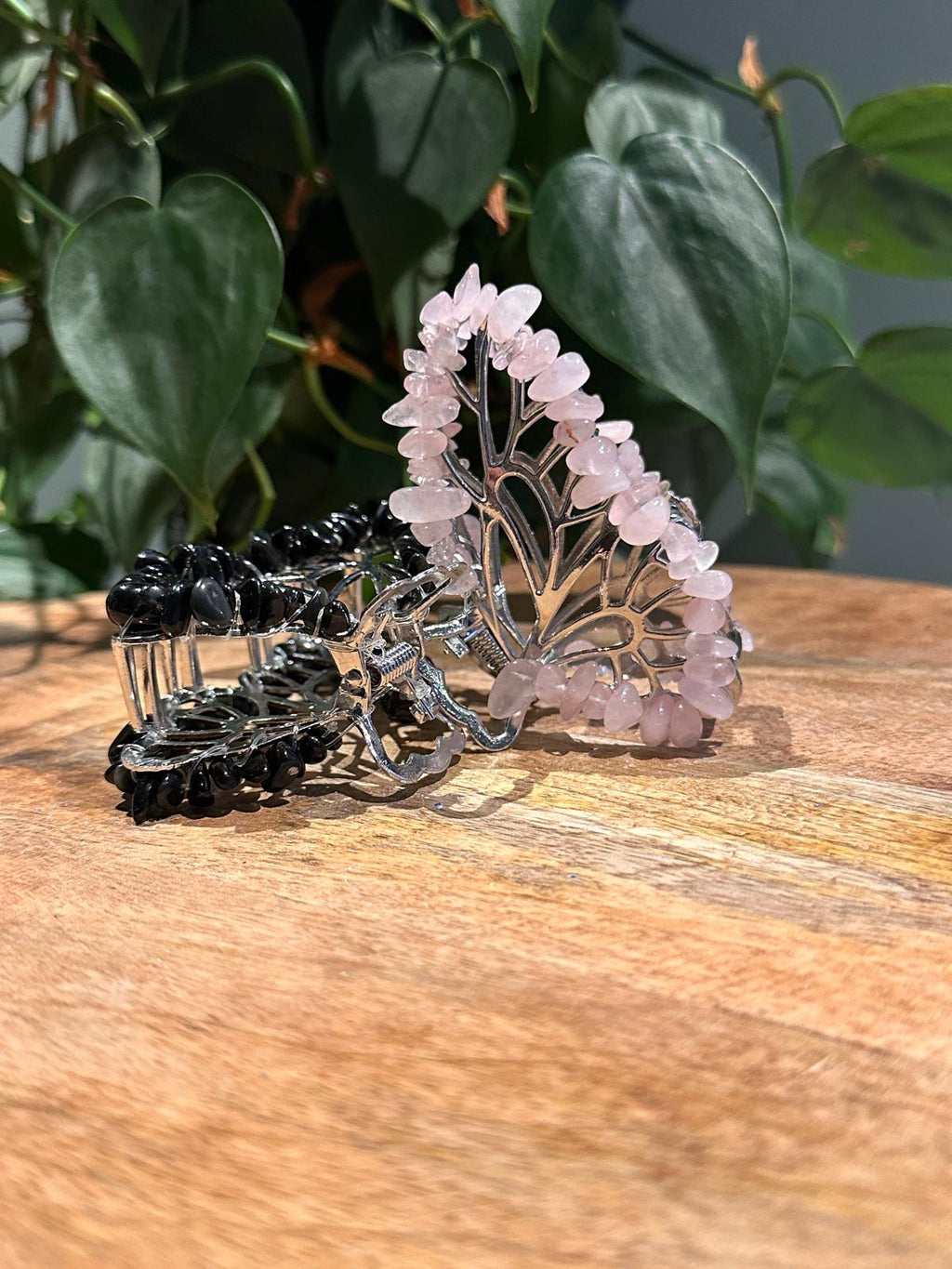 Edelstenen Haarklemmen Vlinder