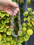 Watermeloen Toermalijn Ketting 38CM