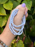 Blue Lace Agaat Armband 4mm