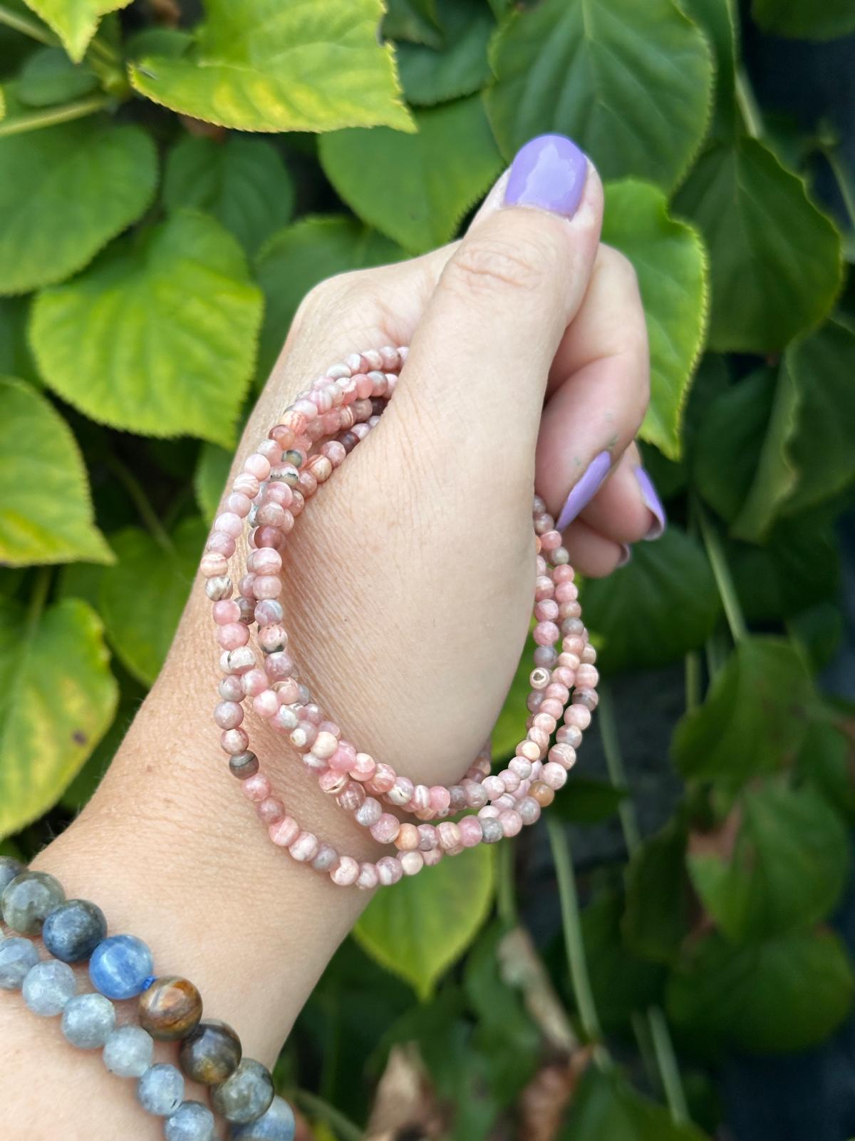 Rhodochrosiet Armband 3mm