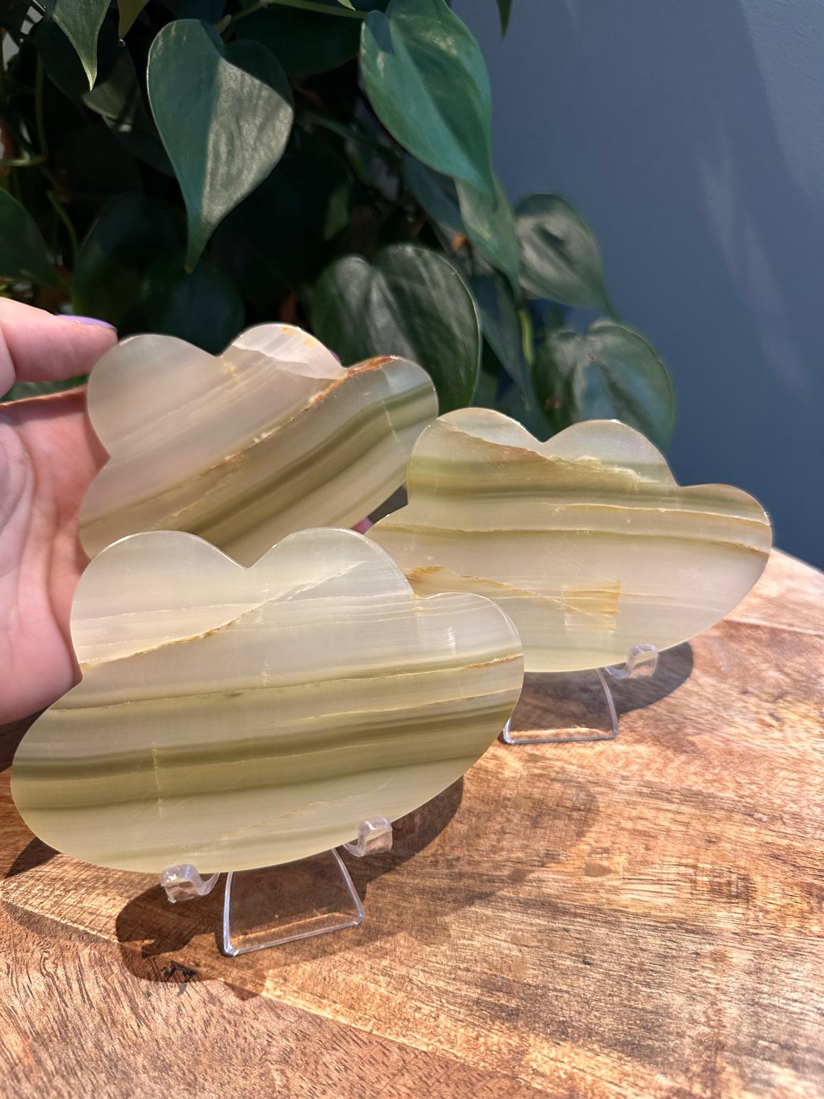 Groene Onyx Wolken