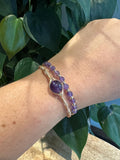 Amethist Armband verguld Goud