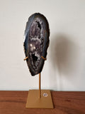 Agaat geode op standaard #23