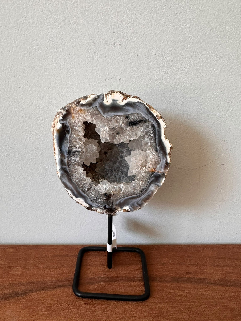 Agaat Geode op Standaard