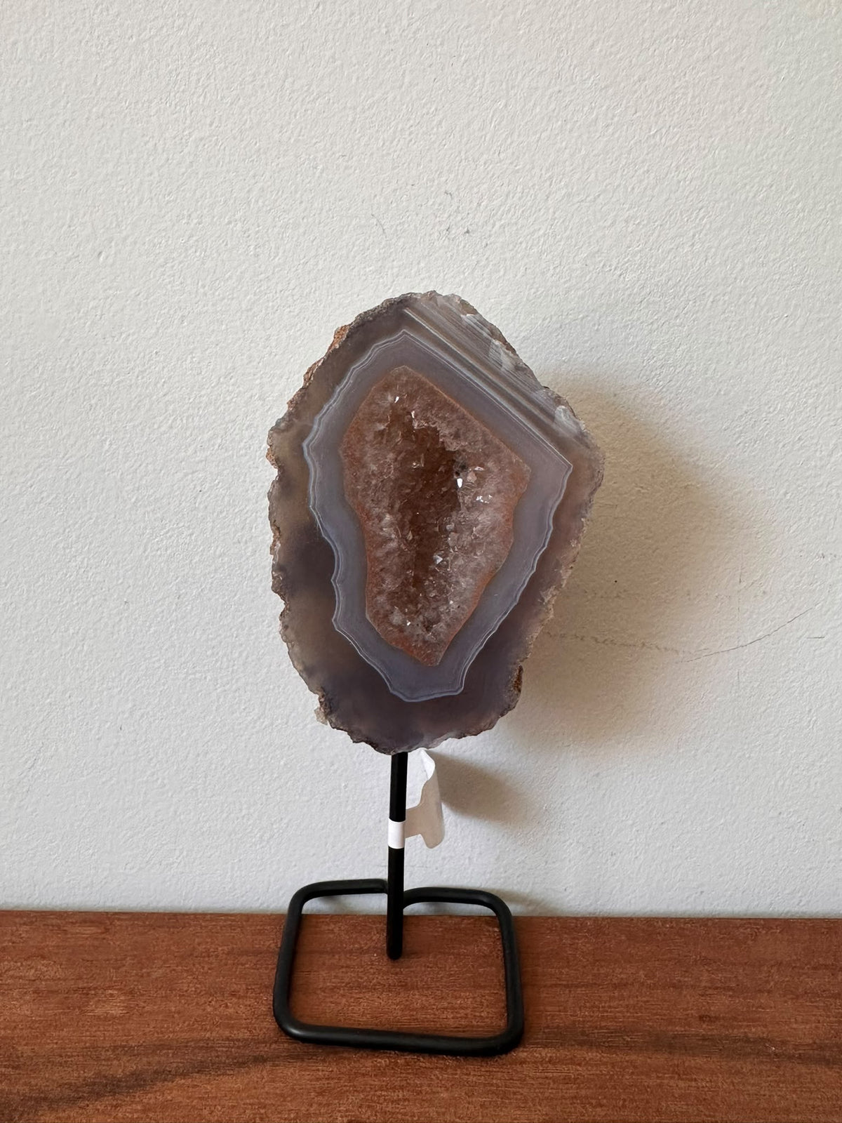 Agaat Geode op standaard