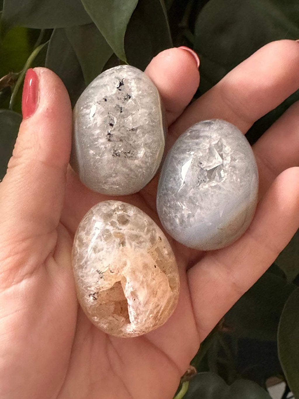 Druzy Agaat eitjes