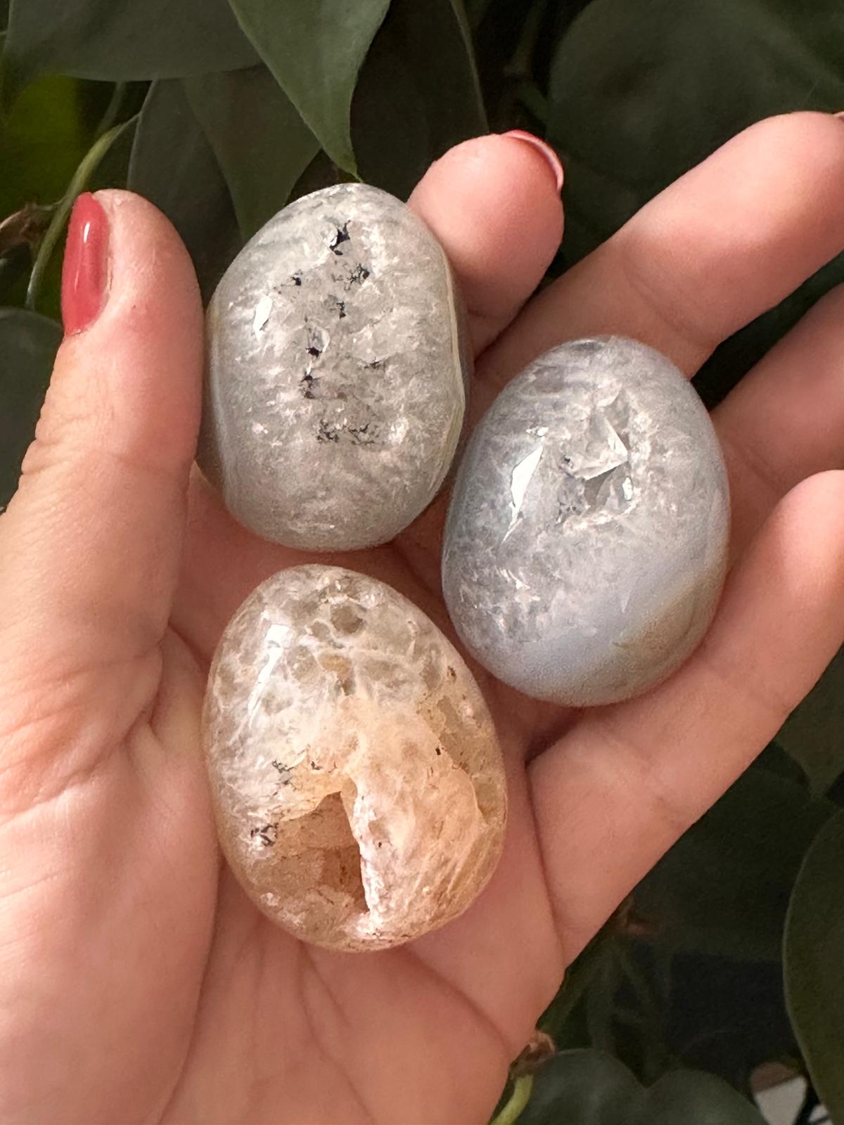 Druzy Agaat eitjes