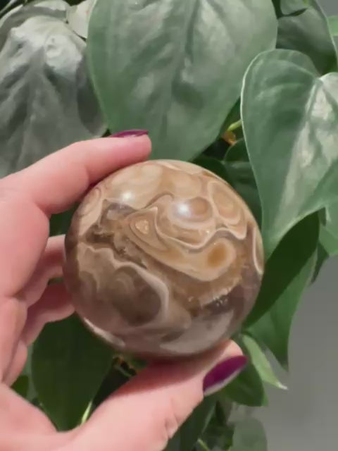 Chocolade Calciet sphere